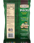 Snyders of Hanover Pretzel Pieces Parmesan Garlic 1125 Oz