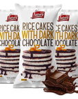 LIEBERS Dark Chocolate Rice Cakes - Pack Of 3