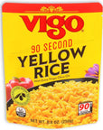 Vigo 90 Second Yellow Rice with Extra Virgin Olive Oil 88 Ounce Pack of 12