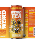 Drink Weird Organic White Peach Oolong Tea  Functional Beverage Organic GlutenFree Vegan Refreshing Natural Caffeine Amazing Antioxidants Clean Energy Alternative Drink16 Fl Oz Pack of 12