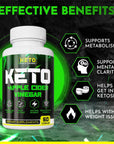 Complete Keto Pills - Advanced Weight Management, Energy, and Appetite Support - Keto Fast Exogenous - Ketones Supplement for Improved Focus and Stamina - American Quality (60 Capsules (Pack of 2))