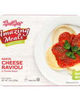 Meal Mart Amazing Meals  Kosher Parve Cheese Ravioli in Tomato Sauce MRE Meals Ready to Eat 1 Pack Prepared Entree Fully Cooked Shelf Stable Microwave Dinner  Travel Military Camping