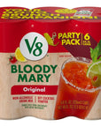 V8 Bloody Mary Mix 8 fl oz Can Pack of 6