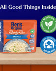 BENS ORIGINAL READY RICE Basmati Rice Family Size 173 OZ Pouch Pack of 6