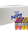 Niro Assortment  San Pellegrino Italian Sparkling Drinks  Zero Sugar  12 Pack Variety of 4 Assorted Flavors  Niro Neoprene Sleeve Included