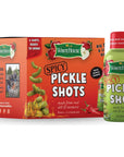 White House Spicy Pickle Shots With Real Dill and Turmeric Juice Hydrates and Helps Stop Muscle Cramps On the Go 2 Ounce Pack of 6