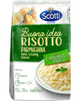 Parmesan Cheese Riso Scotti Carnaroli RiceReady Meal Easy to Cook Italian Seasoned Risotto Easy Dinner Side Dish Just Add Water and Heat 74 oz 23 servings