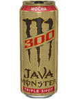 Monster Energy Java 300 Triple Shot Robust Coffee  Cream15 Fl Oz Pack of 12