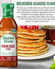 Walden Farms Pancake Syrup 12 oz Pack of 4 Sweet Syrup  Near Zero Fat Sugar and Calorie  For Pancakes Waffles French Toast Ice Cream Desserts Snacks Appetizers and Many More