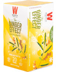 Wissotzky Ginger  Lemon Tea 20 Bags  Caffiene Free  Herbal  Fruit Tea  Ginger Effect Tea  Rich in Antioxidants