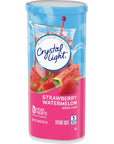 Crystal Light Strawberry Watermelon Drink Mix 6 Pitcher Packets