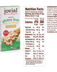 Jovial Organic Gluten Free White Cheddar Mac and Cheese  Whole Grain Pasta Organic Pasta White Cheddar Macaroni and Cheese Gluten Free Award Winning Taste Made in Italy  6 Oz 3 Pack