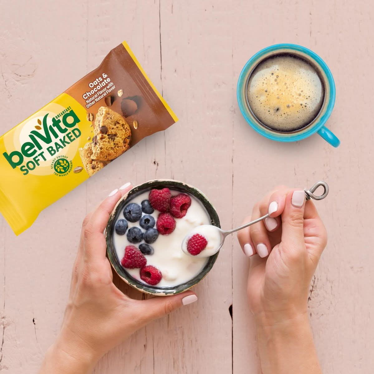 Belvita Soft Baked Oats  Chocolate Breakfast Biscuits 6 Boxes of 5 Packs 1 Biscuit Per Pack