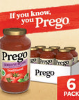 Prego Traditional Sensitive Recipe Low FODMAP Pasta Sauce 2375 Oz Jar Case of 6