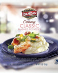 Idahoan CREAMY Classic Mashed Potatoes 13 oz Pouches Pack of 24