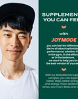 JOYMODE Testosterone Support Complex (90ct) -Natural Supplement for Men w/Ashwagandha, DIM, Magnesium, Zinc & Boron