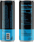 ATHON Natural Energy Drink Poseidon Blueberry Guarana  Naturally Sweetened 50 Calories  10g sugar  LTheanine and BVitamins  160mg Caffeine 12 fl oz Cans 12 pack