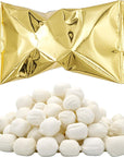 The Dreidel Company Gold Buttermints Mint Candies After Dinner Mints Butter Mint Candy FatFree Individually Wrapped 55 Pieces