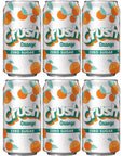 Orange Crush Zero Sugar 12oz Cans Pack of 6