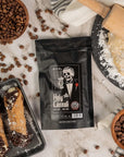 Bones Coffee Company Favorite Flavor Sample Pack with Specialty Mug  4 oz Pack of 5 Assorted Flavor Whole Coffee Beans  Medium Roast Coffee Beverages Whole