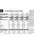 RXBAR Protein Bars, 12g Protein, Gluten Free Snacks, Chocolate Lovers Variety Pack, 4 Flavors (10 Bars)