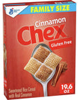 Chex CinnamonGlutenFree Breakfast Cereal 196 oz