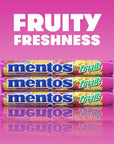 Mentos Candy, Mint Chewy Candy Roll, Fruit, Non Melting, Holiday, Party, Concessions, Office, 14 Pieces (Bulk Pack of 15) - Packaging May Vary