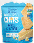 Orchard Valley Harvest White Cheddar Chickpea Chips, 3.5 Ounces (Pack of 6), Plant-Based Protein, Non-GMO, No Artificial Ingredients