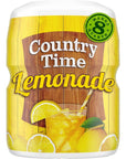 Country Time Lemonade Naturally Flavored Powdered Drink Mix 12 Count 19 oz Canisters