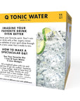 Q Mixers Tonic Water Premium Cocktail Mixer 75 oz 12 Cans