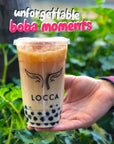 Locca Boba Tea Kit  Black Milk Tea Boba Kit  8 Servings Premium Boba Kit with Chewy Tapioca Pearls  Boba Balls Boba Making Kit for Kids Teens Adults  Sago Pearls Boba Milk Tea Kit  Bubble Tea Set