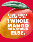 SOLELY Organic Mango Fruit Jerky, 12 Strips - Made from Fresh Fruit, Individually Wrapped Snack, Vegan, Non-GMO, No Sugar Added, Not From Concentrate, Shelf-Stable, Healthy Snack for Kids & Adults