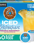 The Original Donut Shop Iced Refreshers Pineapple Passionfruit Flavor Keurig Single Serve KCup Pods 60 Count 6 Packs of 10