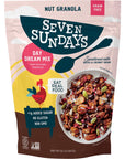 Seven Sundays Nut Granola Cereal Day Dream Dark Chocolate Raspberry 20 Oz Bag Grain  Gluten Free 4g Protein 5g Net Carbs Keto Friendly