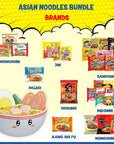 Prime Choice Ramen Noodles 10 Pack Variety Noodle Bundle  23 Asian Snacks  Konjac Jelly Drink  Kawaii Collectible Sticker Bonus