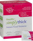 SimplyThick EasyMix | 200 Count of 6g Individual Packets | Gel Thickener for Those with Dysphagia & Swallowing Disorders | Creates an IDDSI Level 2 - Mildly Thick (Nectar Consistency)