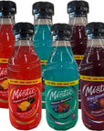 Mistic Fruit Punch Blueberry Grape Strawberry 6 Bottle Variety Pack (Total of 95 Oz)