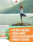 Yuve Gut Health Restore, Vegan & Non-GMO Leaky Gut Repair Supplements, Helps to Relief Bloating, Heartburn, Constipation, Gas & SIBO, with L-Glutamine, Licorice, & Aloe, Pharmaceutical Grade, 30 Servs