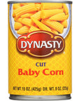 Dynasty Baby Corn Cut 15 Ounce Pack of 12