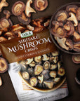 DJ&A Shiitake Mushroom Crisps - Lightly Cooked and Seasoned 10.28 Ounce (10.58 Ounce)