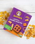 Annie's Organic Cheddar Snack Mix With Assorted Crackers and Pretzels, 9 oz.