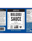 LUCKY FOODS Korean BBQ Bulgogi Sauce, 13.2 OZ