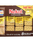 Lance Lemon Nekot Sandwich Cracker Lemon 8 Ounce