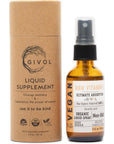 GIVOL, Organic Raw Vitamin C Mist (L-Ascorbic Acid) Extra Strength-Liquid Extract for Kids & Adults - Immune Boost - Vegan- Easy Absorption - Orange/Strawberry Flavor- Non-GMO - 2 oz