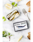 Matiz Sardines Lightly Smoked 42 oz Imported From Spain 12 pack