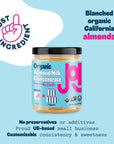 New Organic Almond Milk Unsweetened Plain Concentrate by JOI