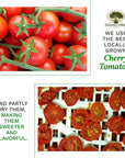 Frantoi Cutrera  Pomodori Ciliegino Secco  Organic Dried Cherry Tomatoes in Extra Virgin Olive Oil Sun Dried Tomatoes for Brushetta Pasta and Italian Dishes Product of Italy 67 oz