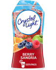 Crystal Light SugarFree Berry Sangria Zero Calories Liquid Water Enhancer 1 Count 162 fl oz