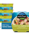 Wild Planet ReadyToEat Wild Tuna Quinoa Salad With Organic Sweetcorn Zucchini  Peas Tuna Salad 56oz Pack Of 4